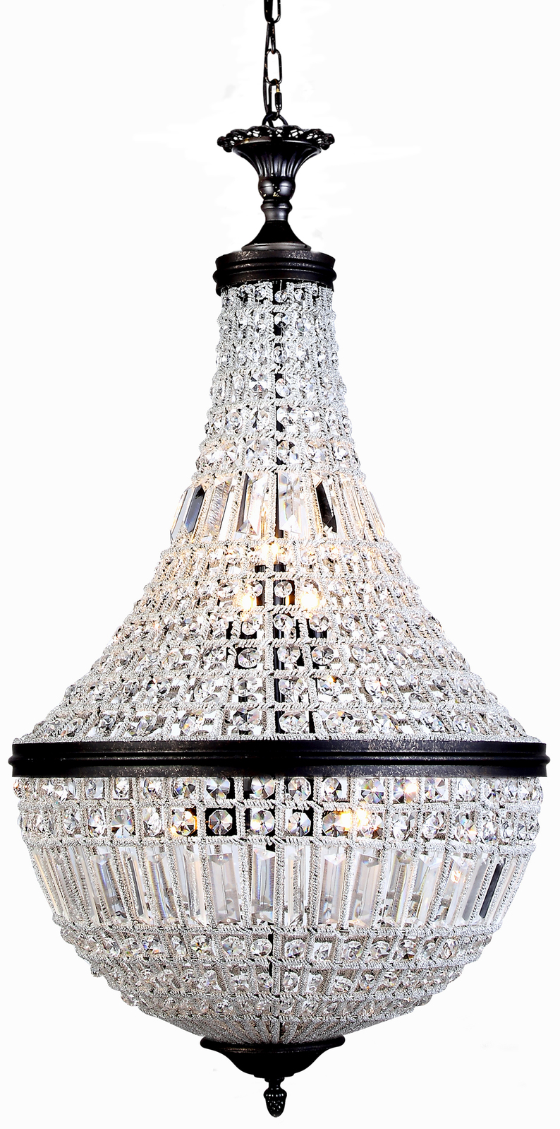 MARSEILLES RANGE FRENCH EMPIRE STYLE CHANDELIER