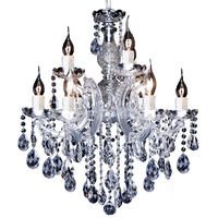 crystal zurich RANGE chandelier classic chrome  light