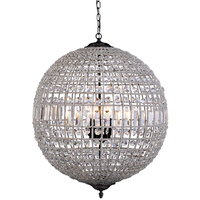 MARSEILLES 3LT LARGE ROUND  FRENCH EMPIRE STYLE CHANDELIER