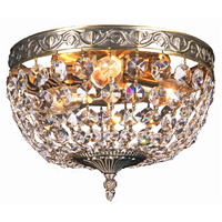 LE PAVILLON ANTIQUE BRASS FLUSH RANGE