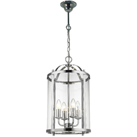 MANOR lantern round range chrome or bronze
