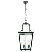 MONTANA LANTERN SMALL & LARGE CHROME & BRONZE
