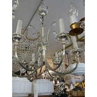 Vintage scolari 6 light mid century chandelier