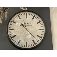 Huge 77cms wide large wall clock kitchen