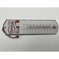 Esso tiger mancave thermometer new vintage style
