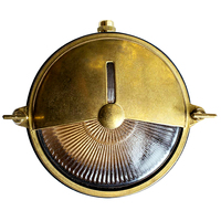 REAL BRASS EXTERIOR WALL LIGHT NEW MARINA FLUSH