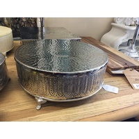 LARGE ROUND WEDDING CAKE STAND DISPLAY DECORATIVE SHOW PEDASTAL FOOTED BASE