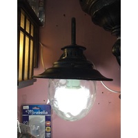 BLACK EXTERIOR WALL LIGHT INDUSTRIAL RUSTIC PORCH HOUSE COUNTRY VINTAGE PORT Med