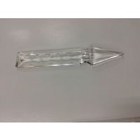 100mm LUSTRE VICTORIAN CRYSTAL CRYSTALS LONG SPEAR DROP CHANDELIER PARTS LUSTRES