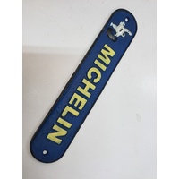 MICHELIN MAN SIGN CAST IRON SIGN NOT VINTAGE LOOKS GREAT OLD