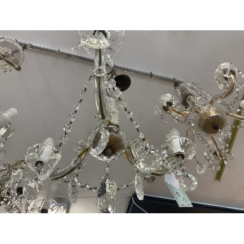 Vintage maria theresa chandelier deals