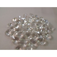 100 CHANDELIER CLEAR PART JOINS STRANDS CHAINS CRYSTALS OCTAGONS  14mm 2 HOLE